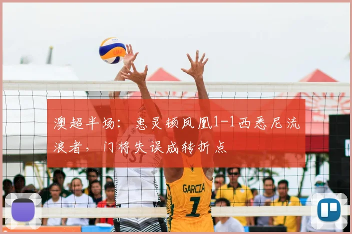 澳超半场：惠灵顿凤凰1-1西悉尼流浪者，门将失误成转折点